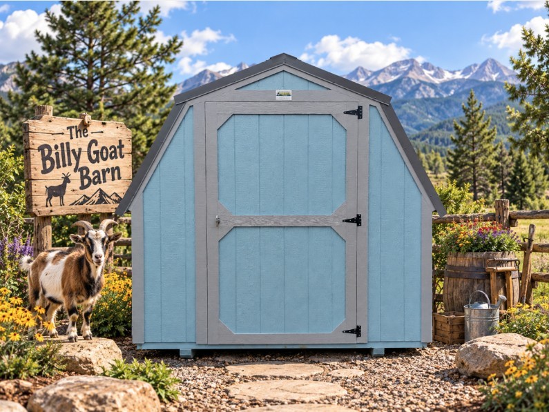 'The Billy Goat' 8x12 Barn Shed